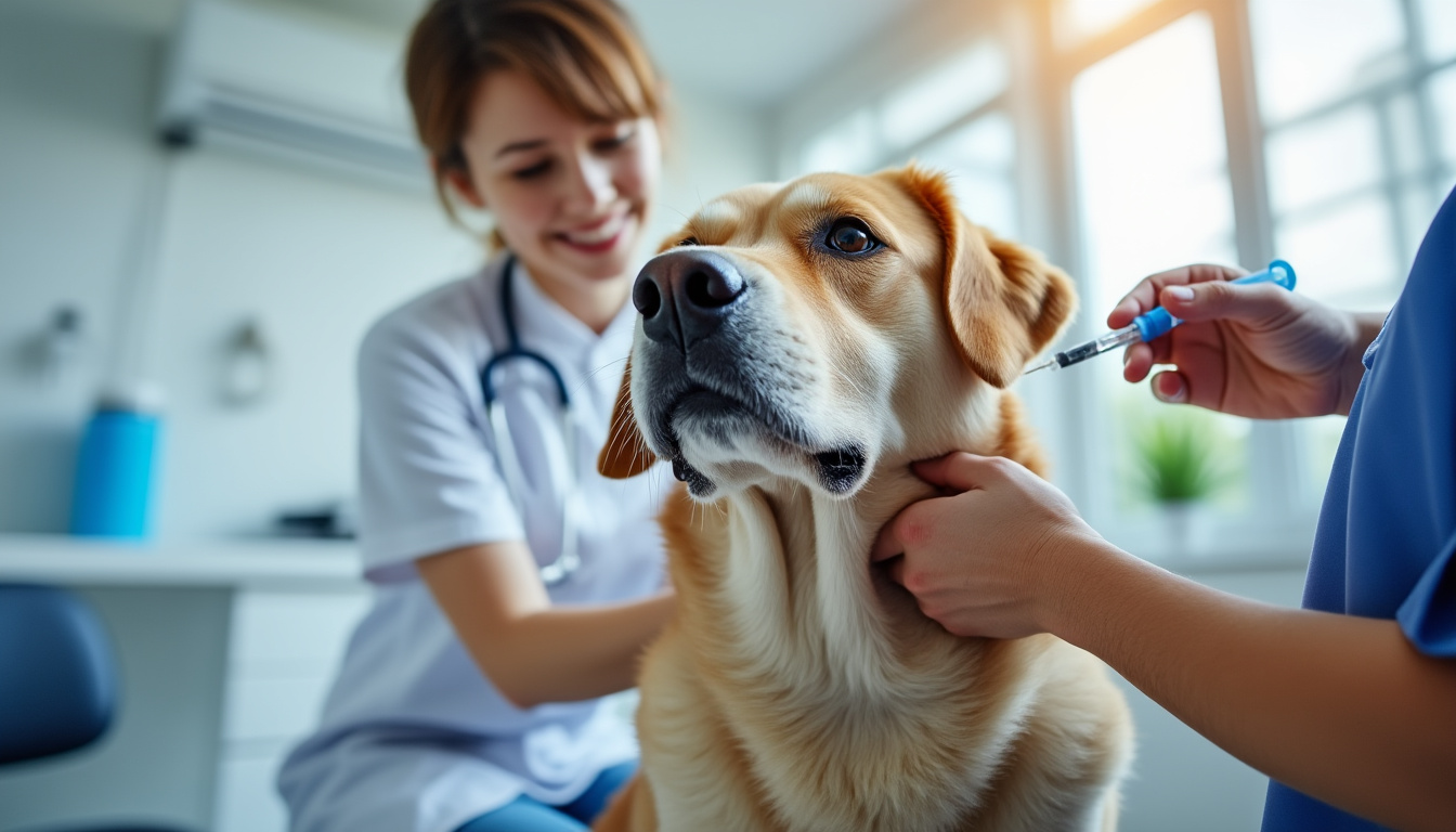 Vaccin chppilr : quel prix pour ce vaccin pour votre chien ? 1 découvrez le prix du vaccin chppilr pour votre chien, les facteurs qui influencent son coût et les informations essentielles pour protéger la santé de votre animal de compagnie.