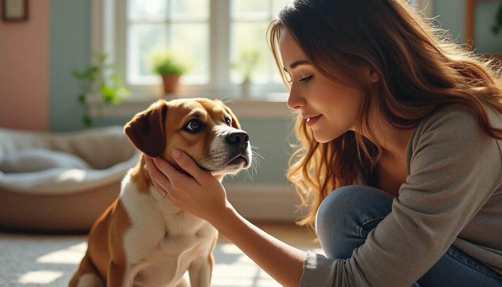 découvrez des conseils pratiques pour apaiser un chien anxieux et l'aider à surmonter sa peur en toute douceur.