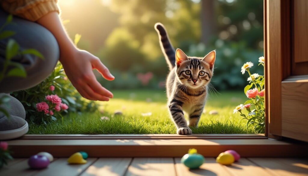 découvrez des conseils pratiques pour habituer votre chat à sortir en toute sécurité et revenir calmement à la maison.