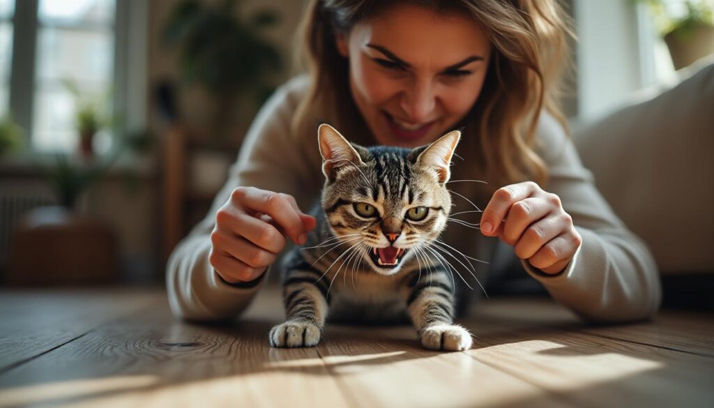 découvrez comment réagir efficacement face aux attaques de votre chat et adopter des méthodes positives pour corriger son comportement sans le blesser.