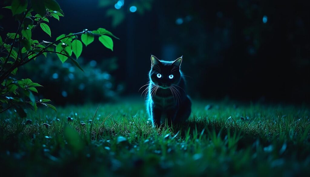 découvrez comment les chats perçoivent leur environnement la nuit grâce à leurs yeux adaptés pour une vision nocturne exceptionnelle.