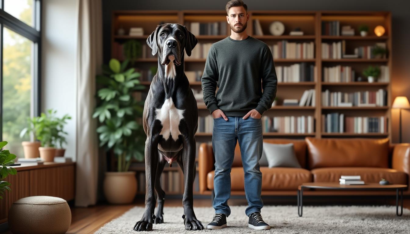 découvrez quel est le chien le plus grand du monde, ses caractéristiques, sa taille impressionnante, et tout ce qu'il faut savoir sur cette race exceptionnelle.