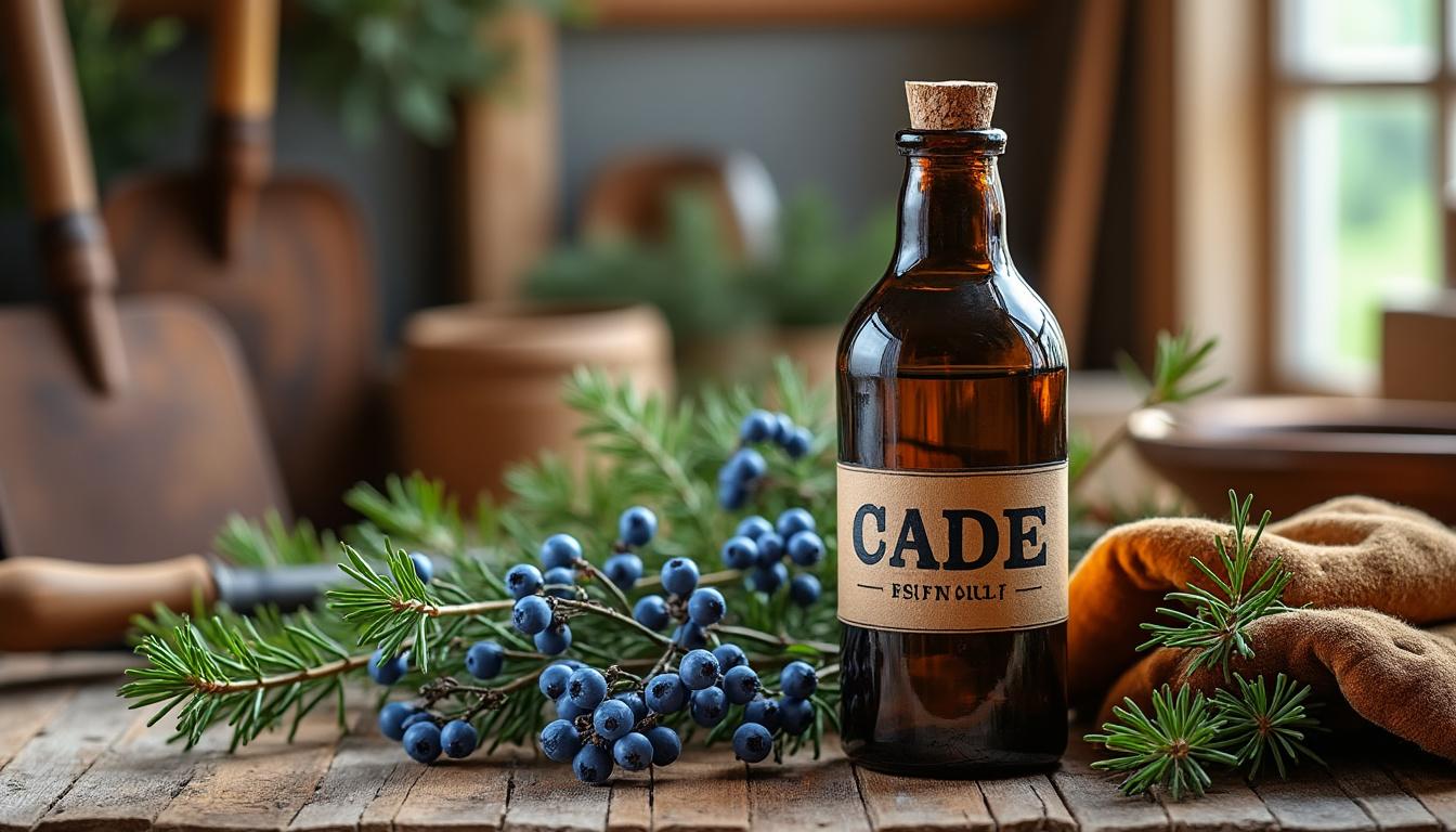 découvrez où acheter de l'huile de cade et profitez de ses bienfaits naturels pour la peau et le cuir. guide complet pour choisir un produit de qualité.