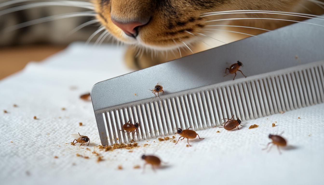 Puces chez le chat : comment sâen dĂ©barrasser 2 dĂ©couvrez comment identifier et Ă©liminer efficacement les puces chez le chat pour assurer son confort et sa santĂ©.