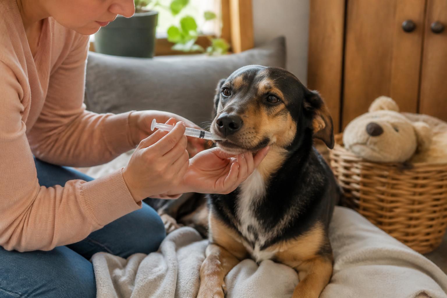 Donner un médicament à votre chien avec une seringue : astuces simples et efficaces 2 découvrez des astuces simples et efficaces pour administrer un médicament à votre chien avec une seringue en toute sécurité et sans stress.