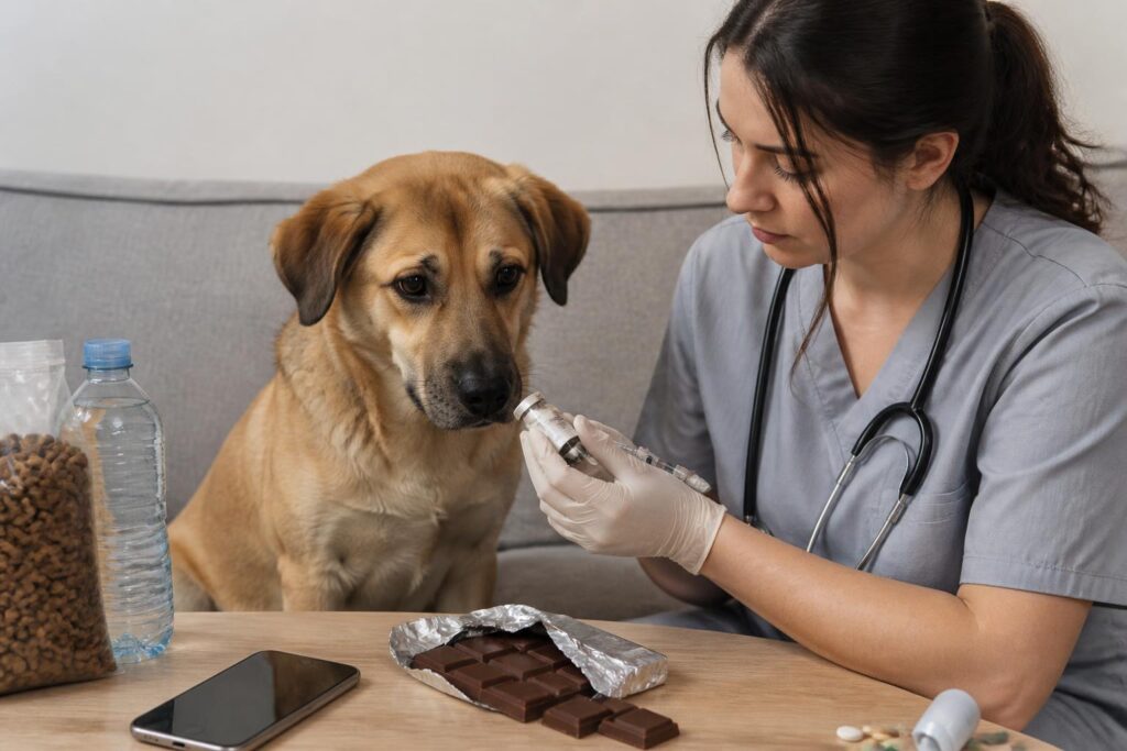 découvrez les gestes essentiels à adopter si votre chien mange du chocolat. guide d’urgence complet pour protéger la santé de votre compagnon à quatre pattes.
