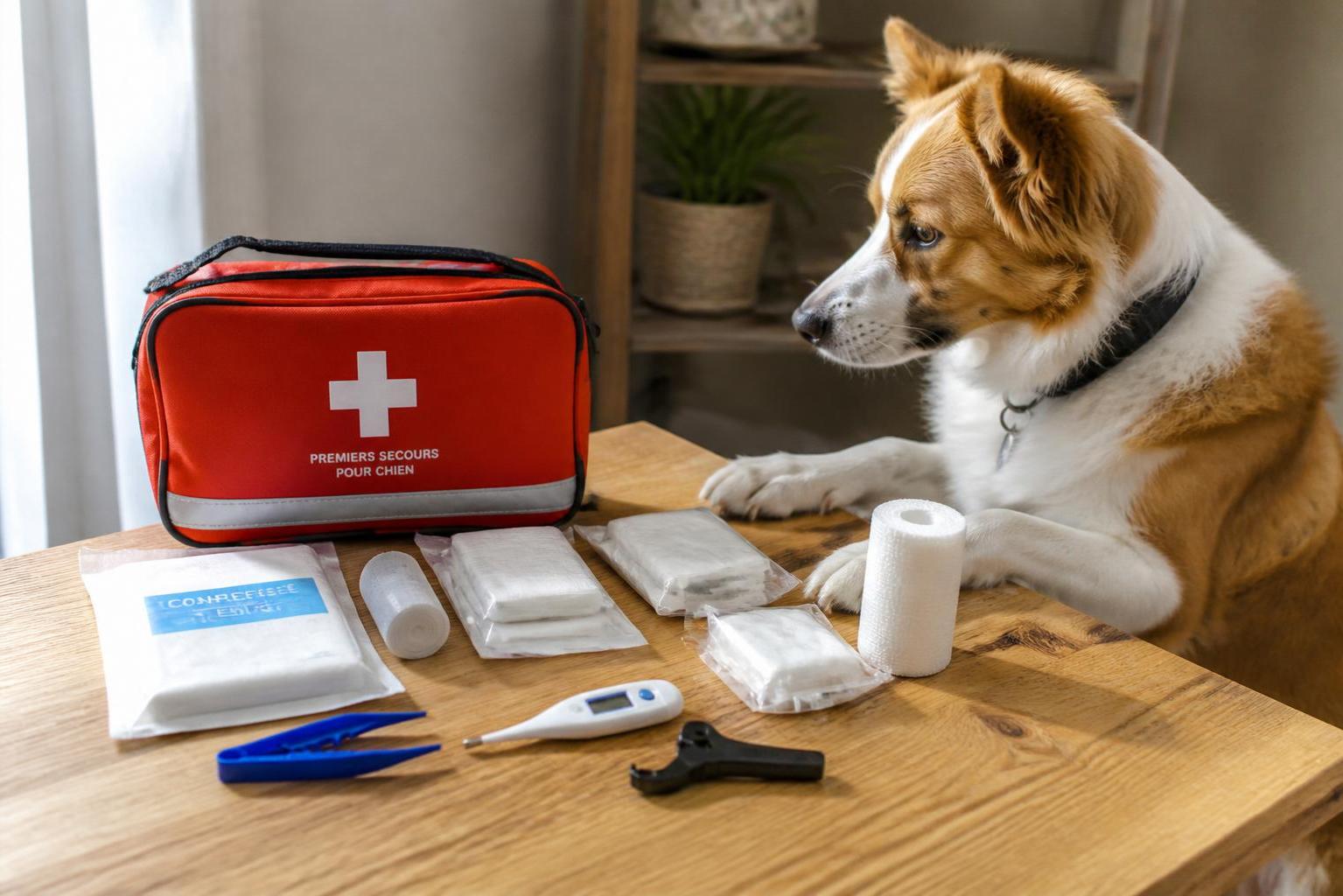 découvrez notre trousse de secours pour chien, l'indispensable pour protéger efficacement votre compagnon en toutes circonstances et assurer sa sécurité lors de vos déplacements.