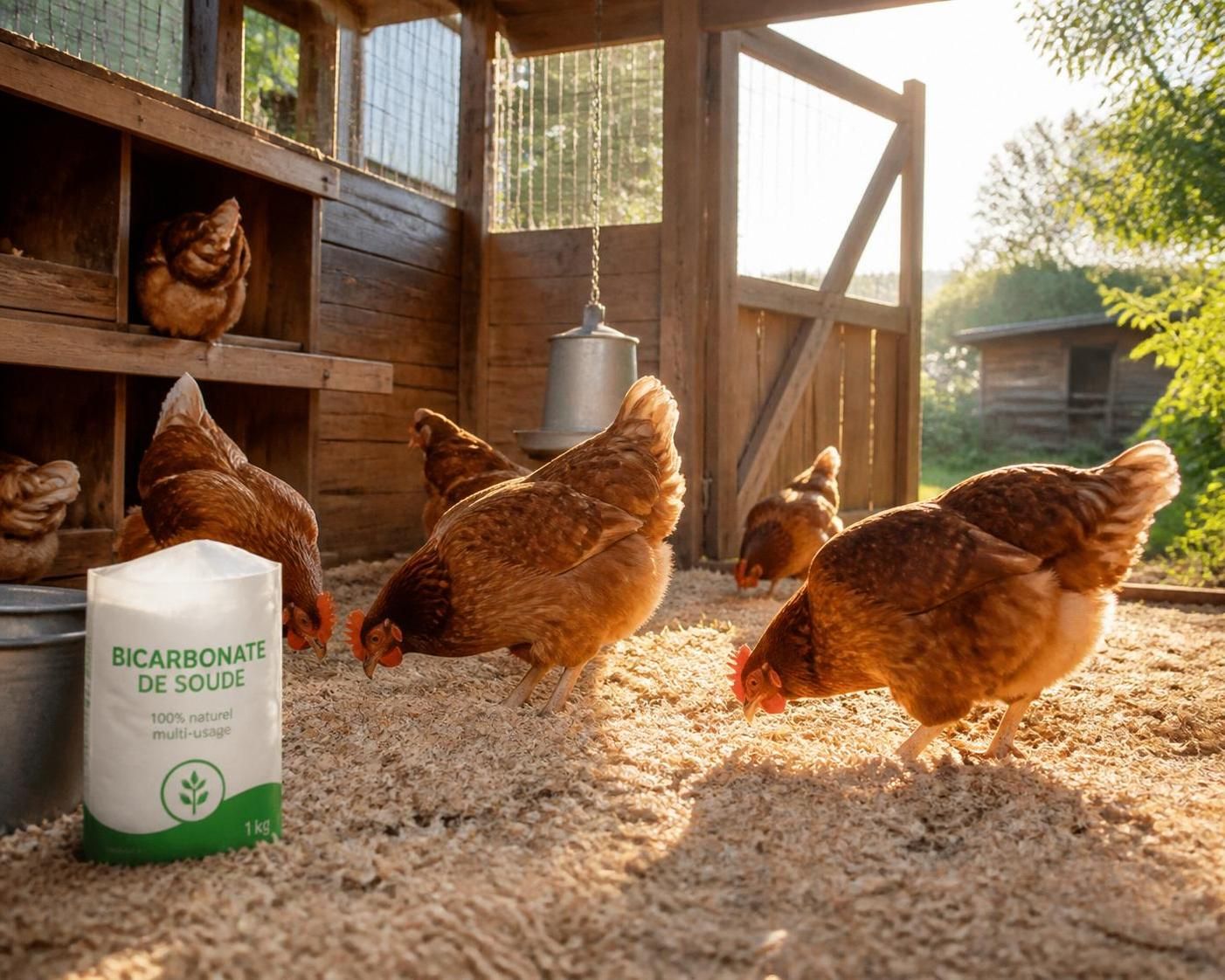 Bicarbonate de soude pour poule : lâastuce naturelle pour un poulailler sain 2 dĂ©couvrez comment le bicarbonate de soude peut naturellement maintenir un poulailler sain, en amĂ©liorant la santĂ© et le bien-ĂȘtre de vos poules grĂące Ă une astuce simple et efficace.