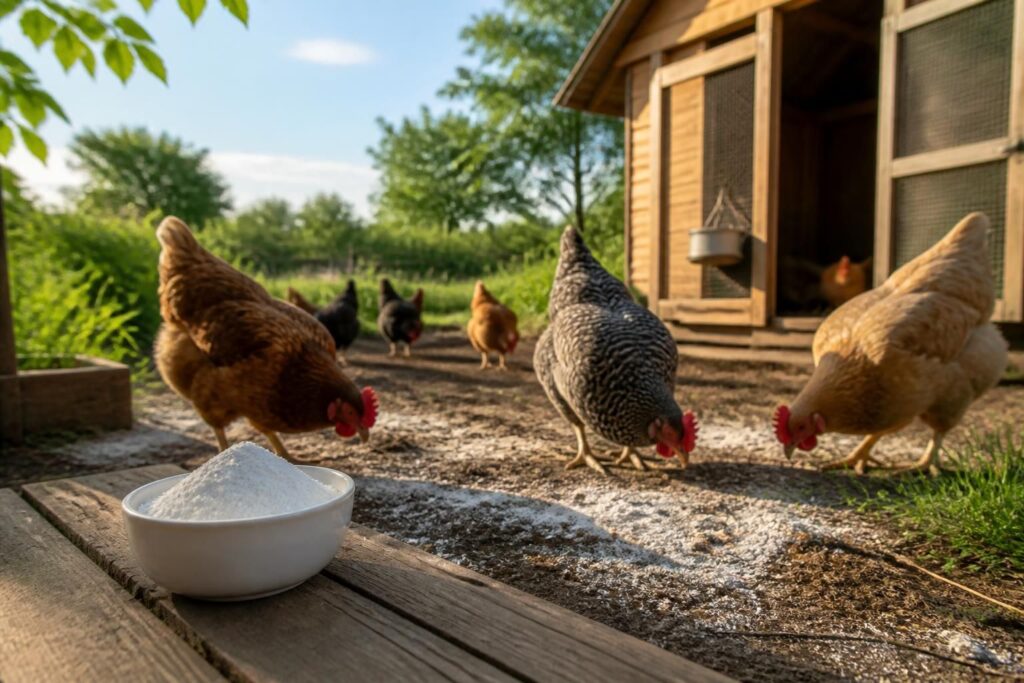 découvrez comment le bicarbonate de soude peut aider à maintenir un poulailler sain et naturel pour vos poules, en éliminant les odeurs et en favorisant leur bien-être.