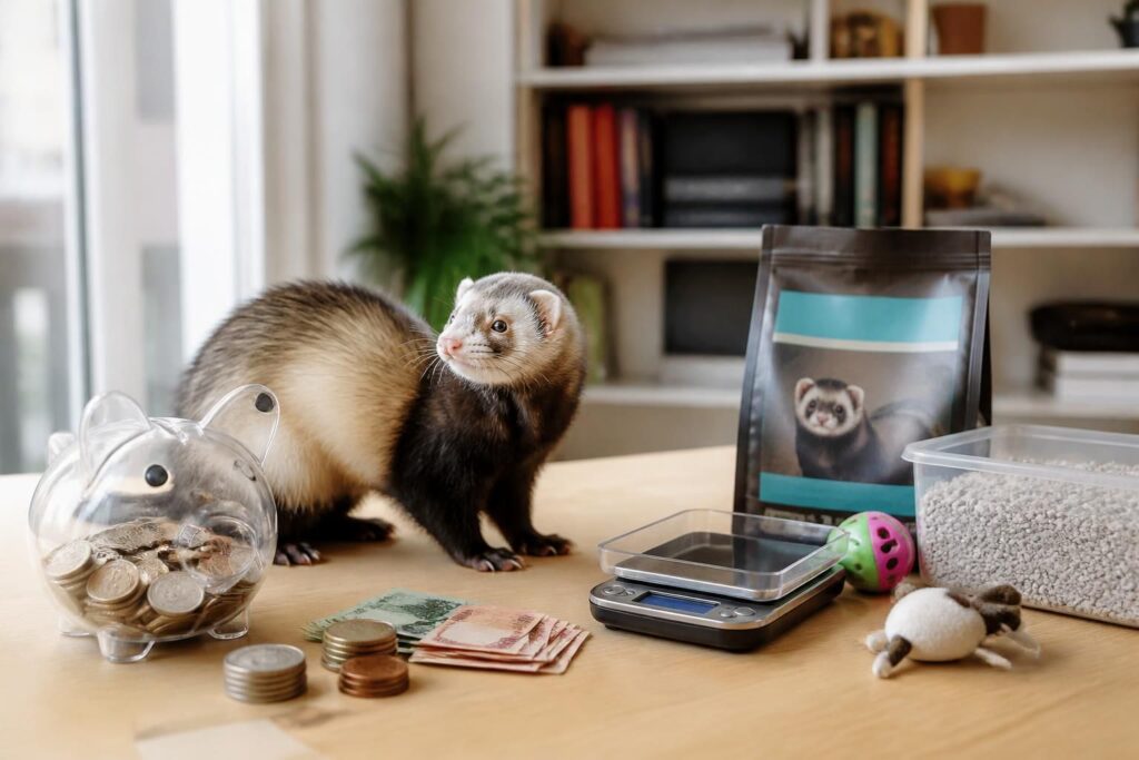 découvrez le coût d'achat d'un furet et le budget nécessaire pour bien s'en occuper, incluant alimentation, santé et accessoires.