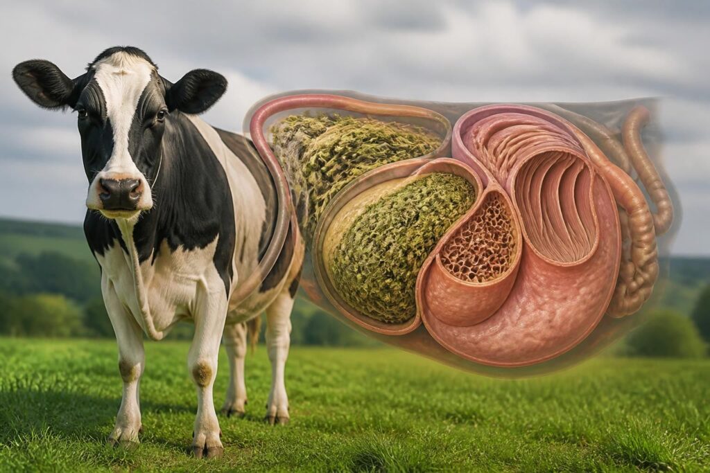 découvrez combien d'estomacs possède une vache et comprenez le fonctionnement unique de son système digestif en plusieurs compartiments.