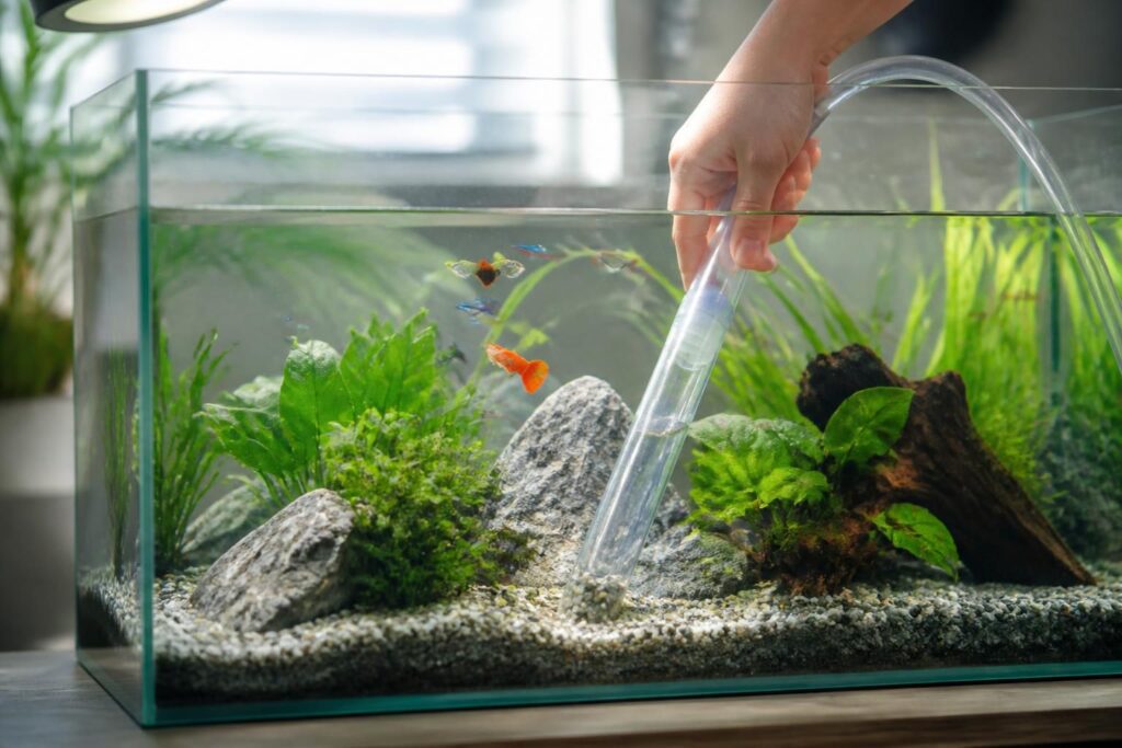 découvrez des astuces efficaces pour nettoyer votre aquarium sans stresser vos poissons, en garantissant un environnement sain et équilibré.