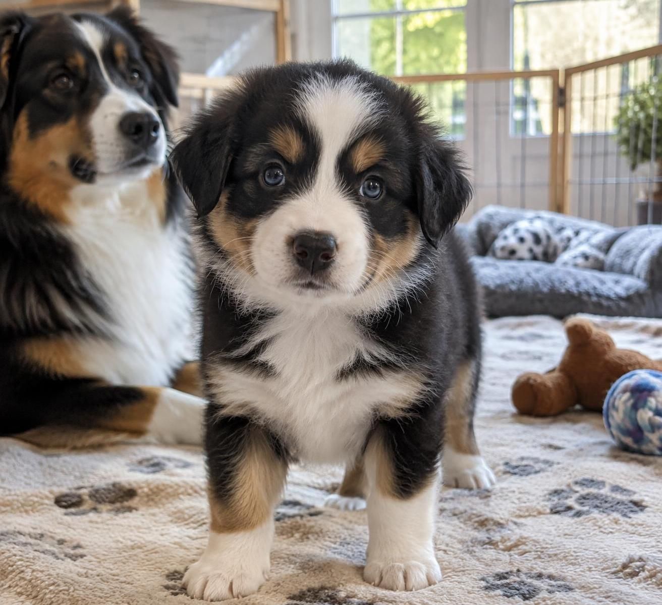 Chiot berger australien : quel prix chez un Ă©leveur 2 dĂ©couvrez le prix dâun chiot berger australien chez un Ă©leveur, les facteurs qui influencent son coĂ»t et les frais Ă prĂ©voir avant lâadoption.